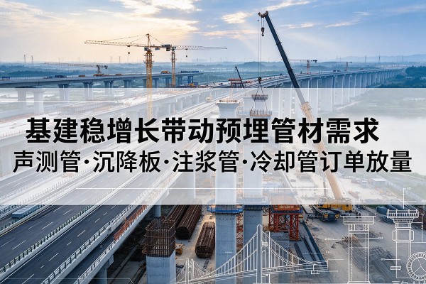兴安基建稳增长带动预埋监测管材需求，声测管、沉降板、注浆管订单持续放量