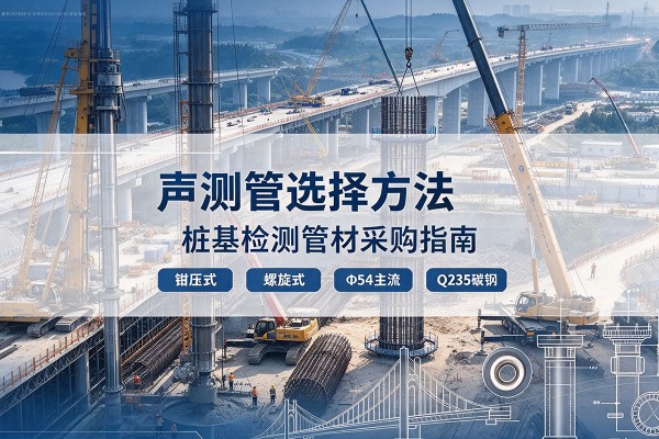兴安声测管选型标准
